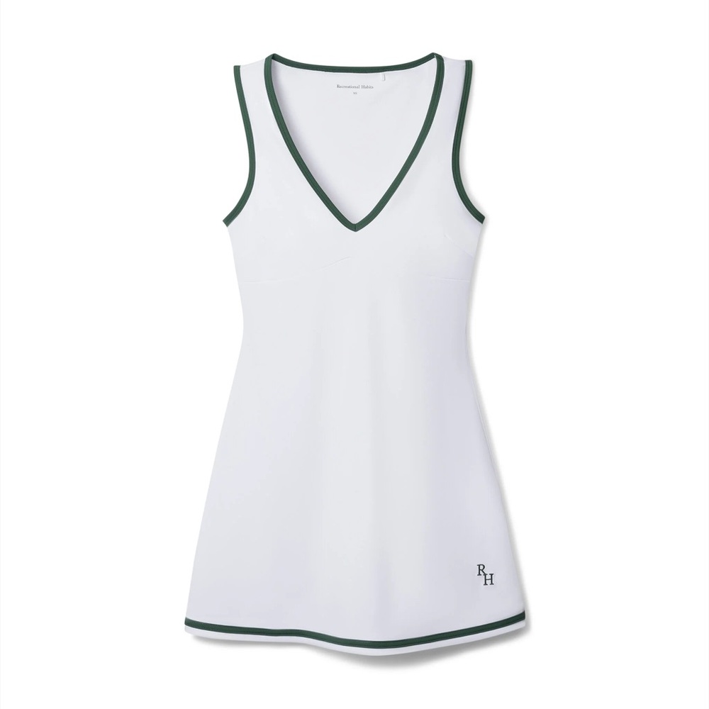 🎾 Recreational Habits Chris Tennis and Golf Dress In White Size L